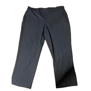 hilary Radley Black pull on pants Womens SIZE XL. BU